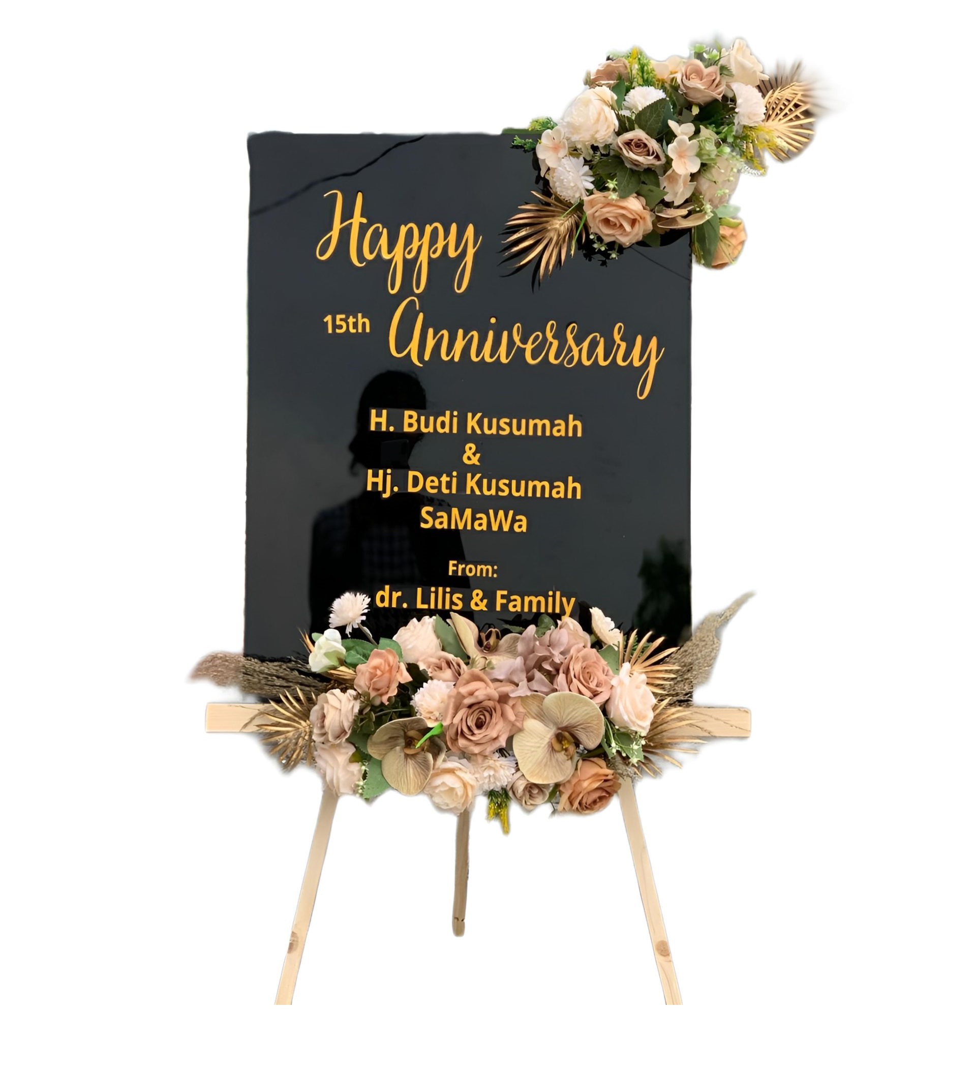 Papan Bunga Akrilik Medan Marelan